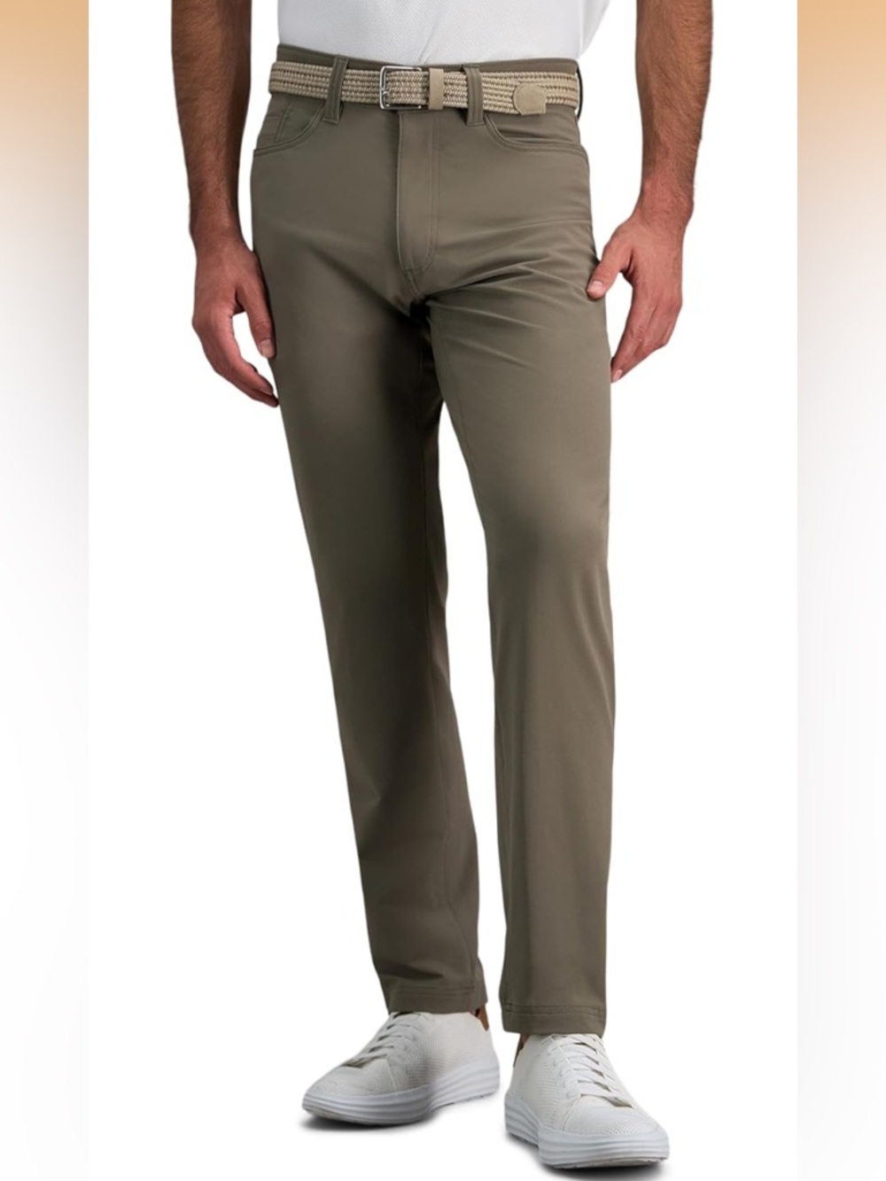 Men's beige Casual Pants - Comfortable Everyday Wear